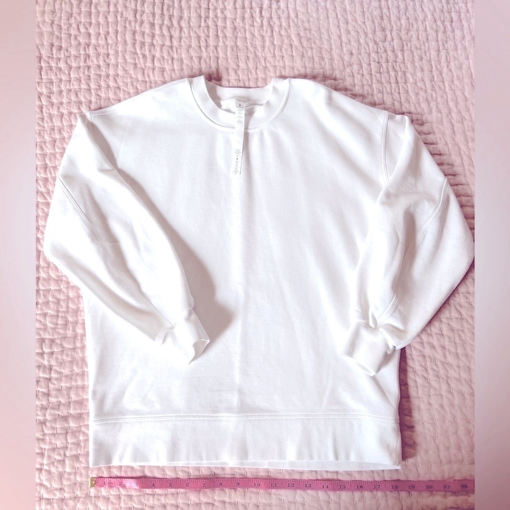 Lululemon French Terry 100% Cotton Women’s Sweatshirt size 2 - Picture 5 of 11
